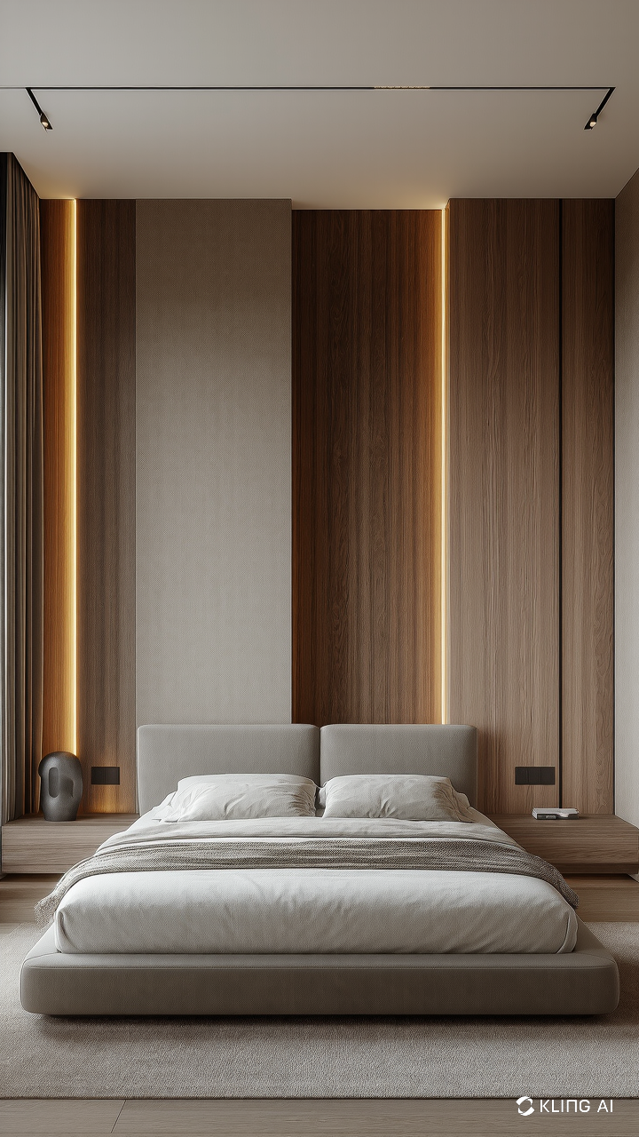 Renovated bedroom interior by Afkar